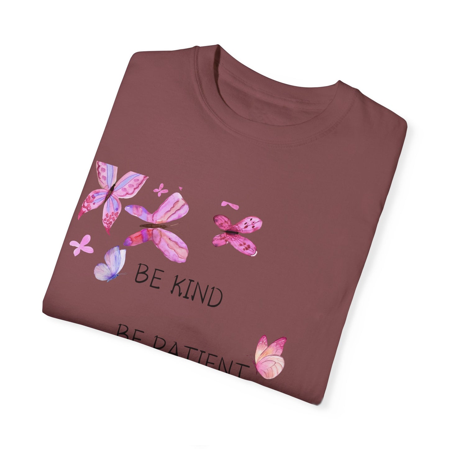 Unisex Garment-Dyed T-shirt with butterflies on the back |  best advice for you !