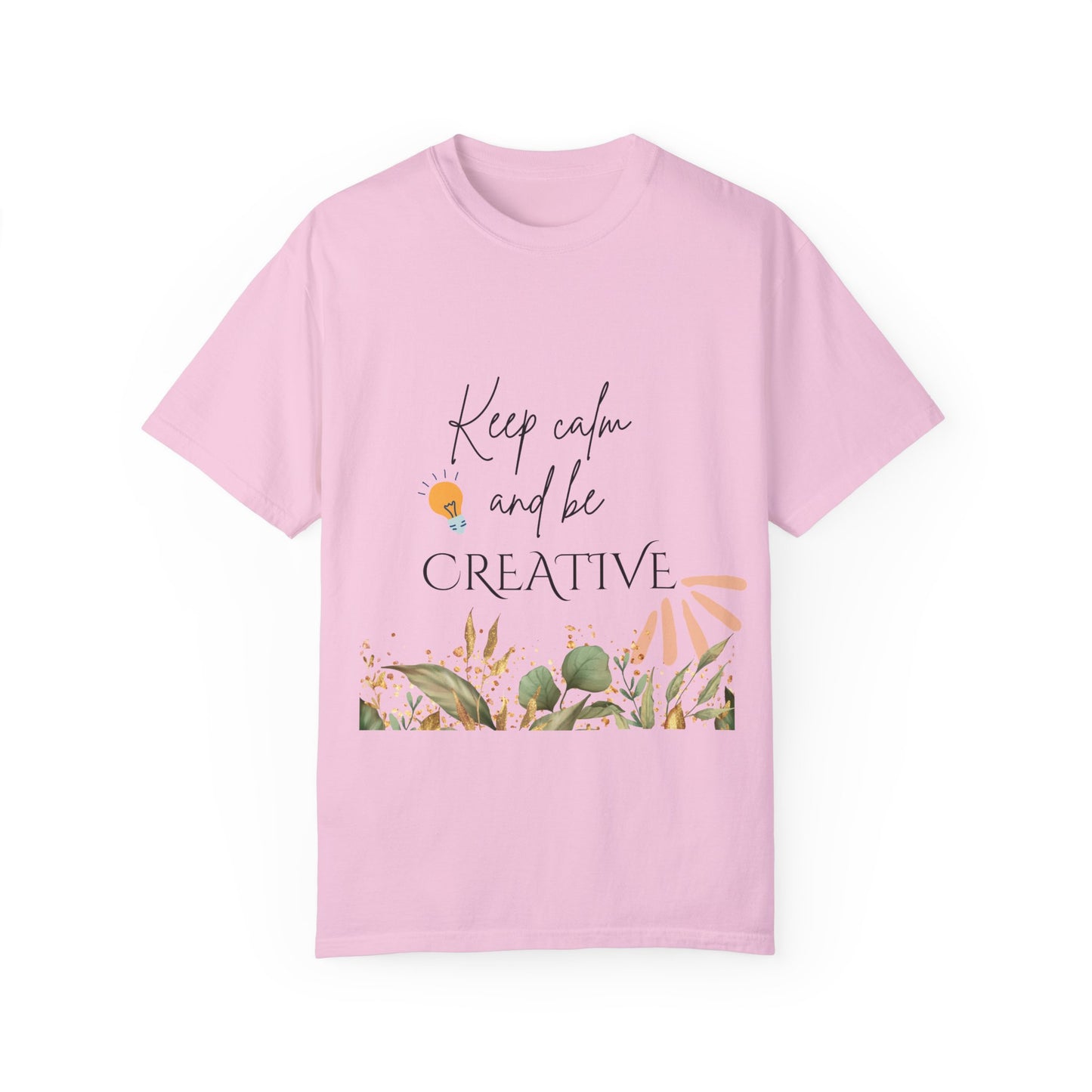 Unisex Garment-Dyed T-shirt with motivational quote | t shirt designs for you | pulse point store