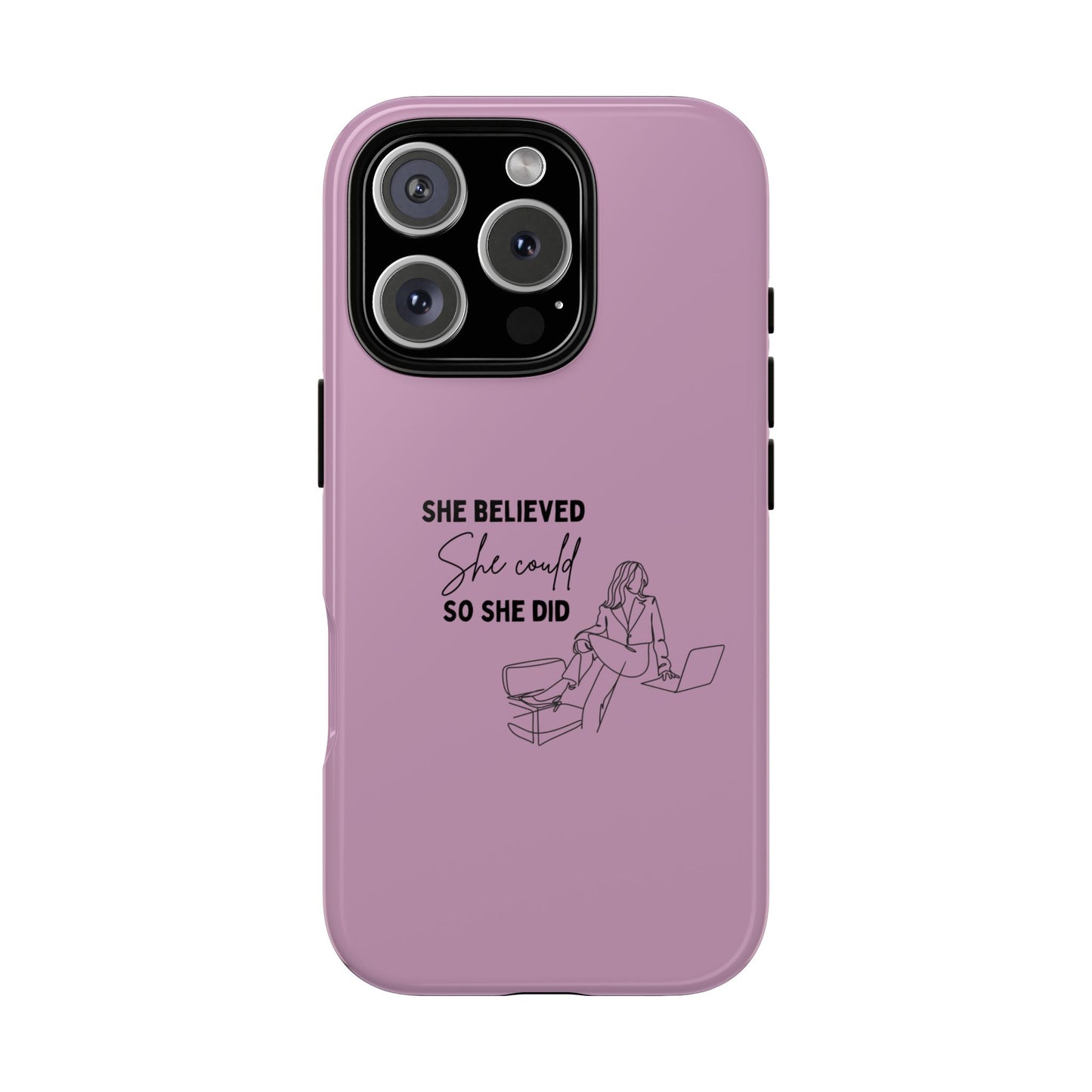 Tough Cases inspired by successful career women | phone cases with motivational quote | pulse point store