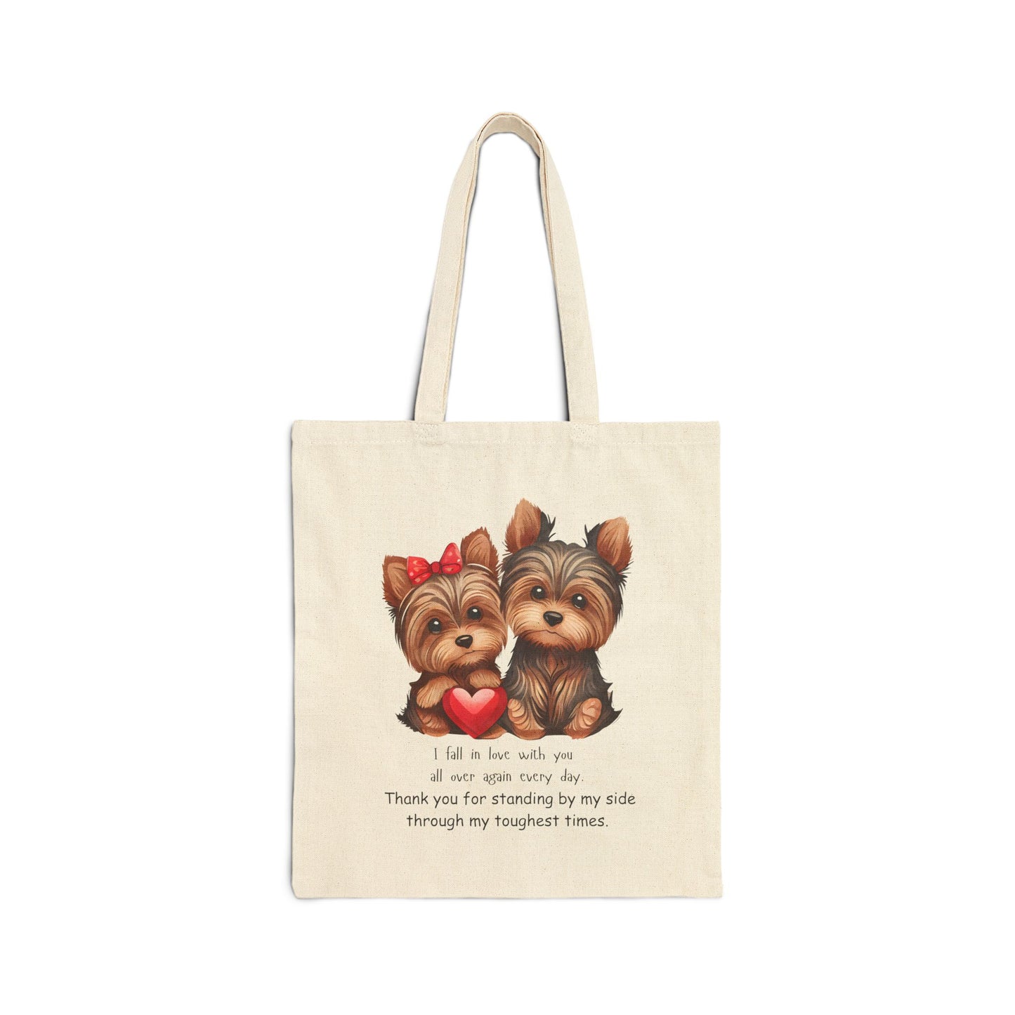 Cotton Canvas Tote Bag for your lover | valentine special | valentine gifts