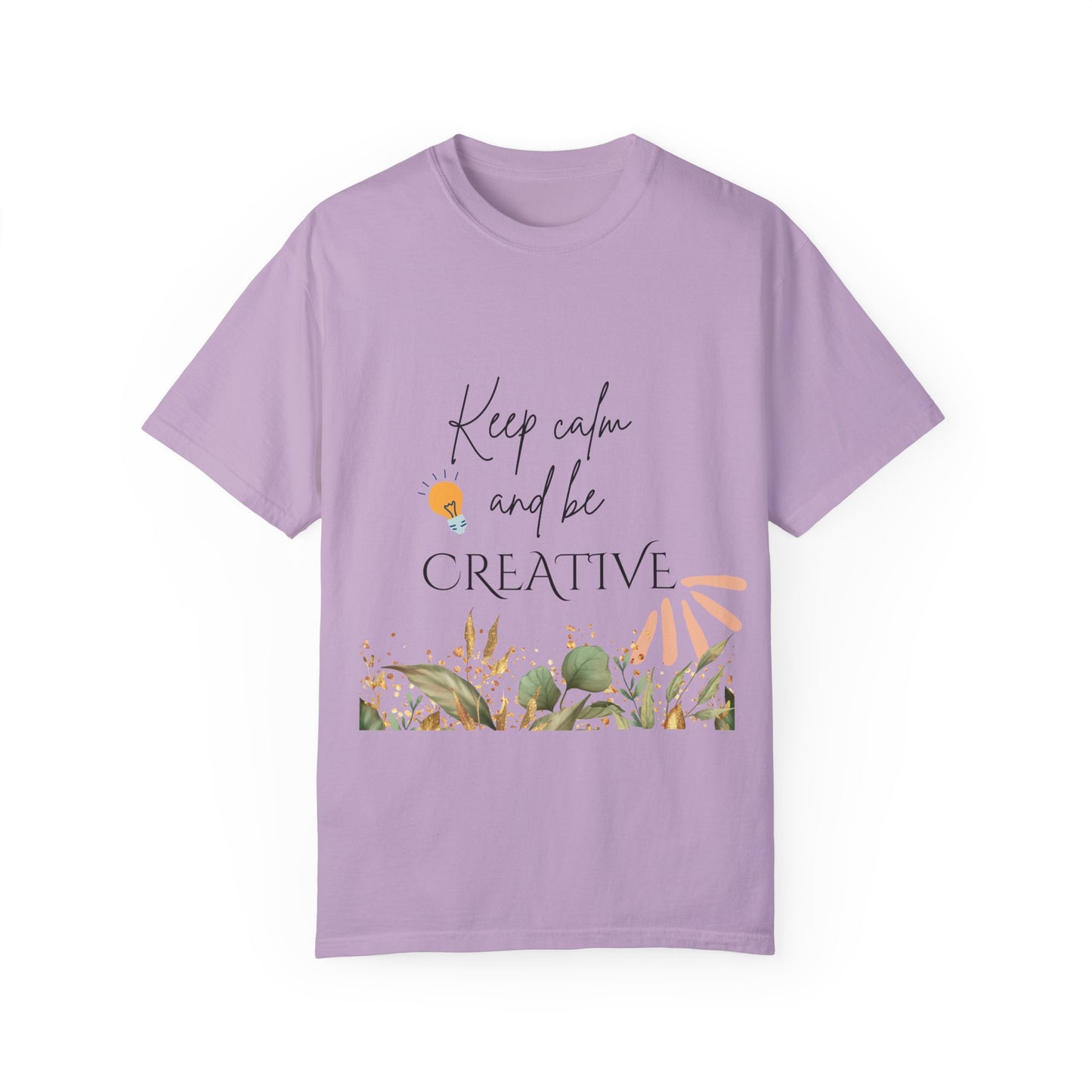 Unisex Garment-Dyed T-shirt with motivational quote | t shirt designs for you | pulse point store