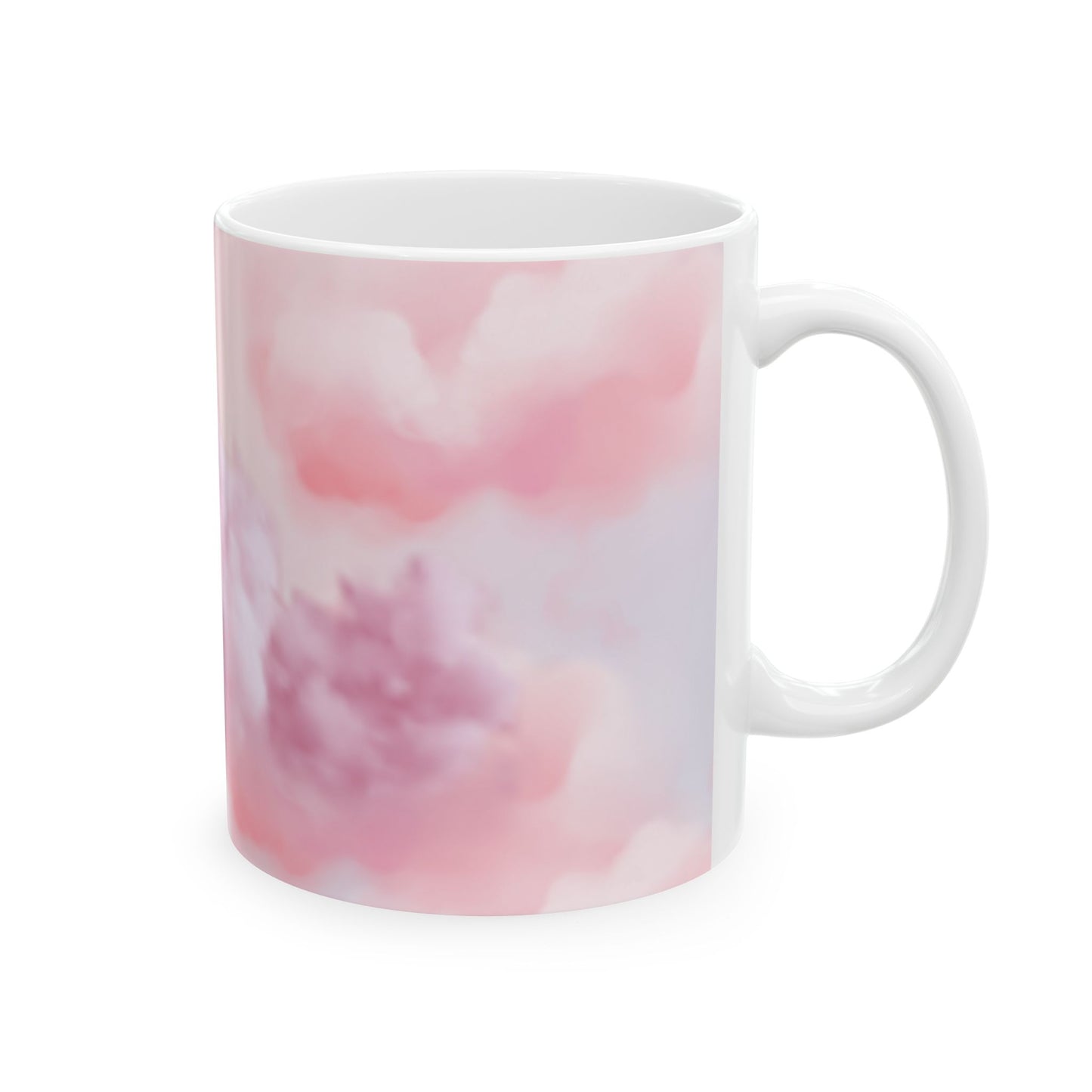 Dreamy Clouds Ceramic Mug - 11oz & 15oz, Perfect for Coffee Lovers & Gifts