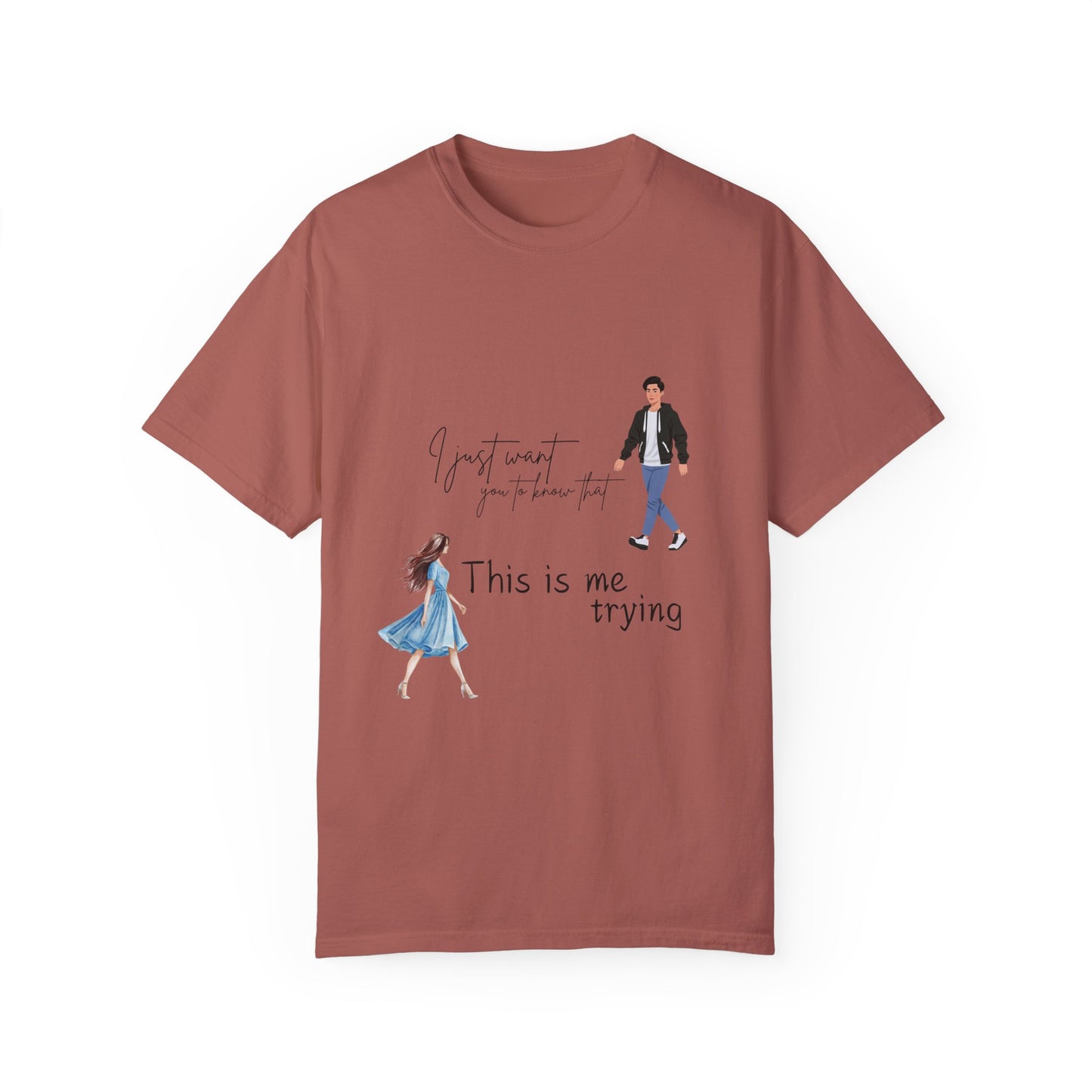 Unisex Garment-Dyed T-shirt with quote | t shirts design for music lovers