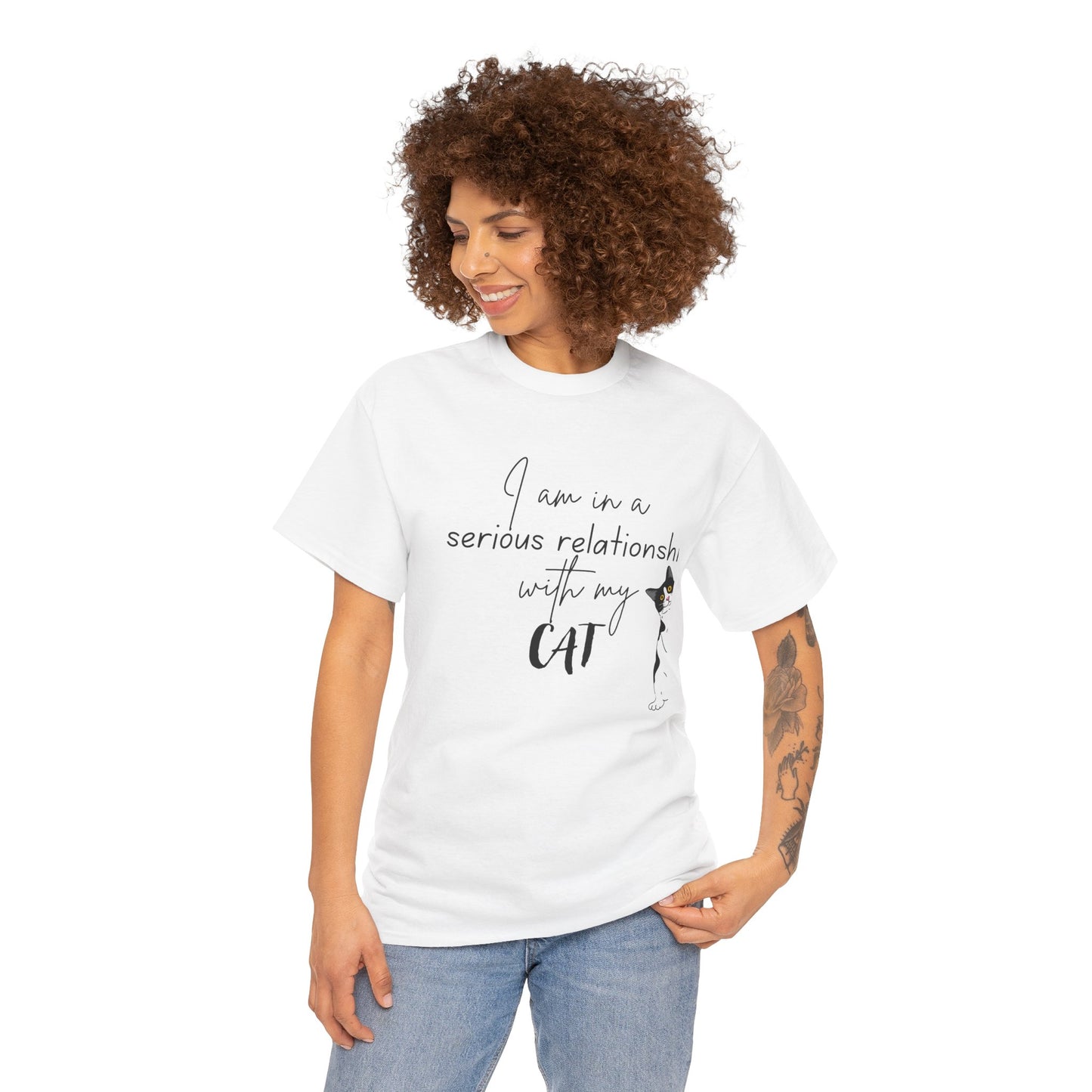 Cat mama | cat lovers | Unisex Heavy Cotton Tee | By Pulse point store | love