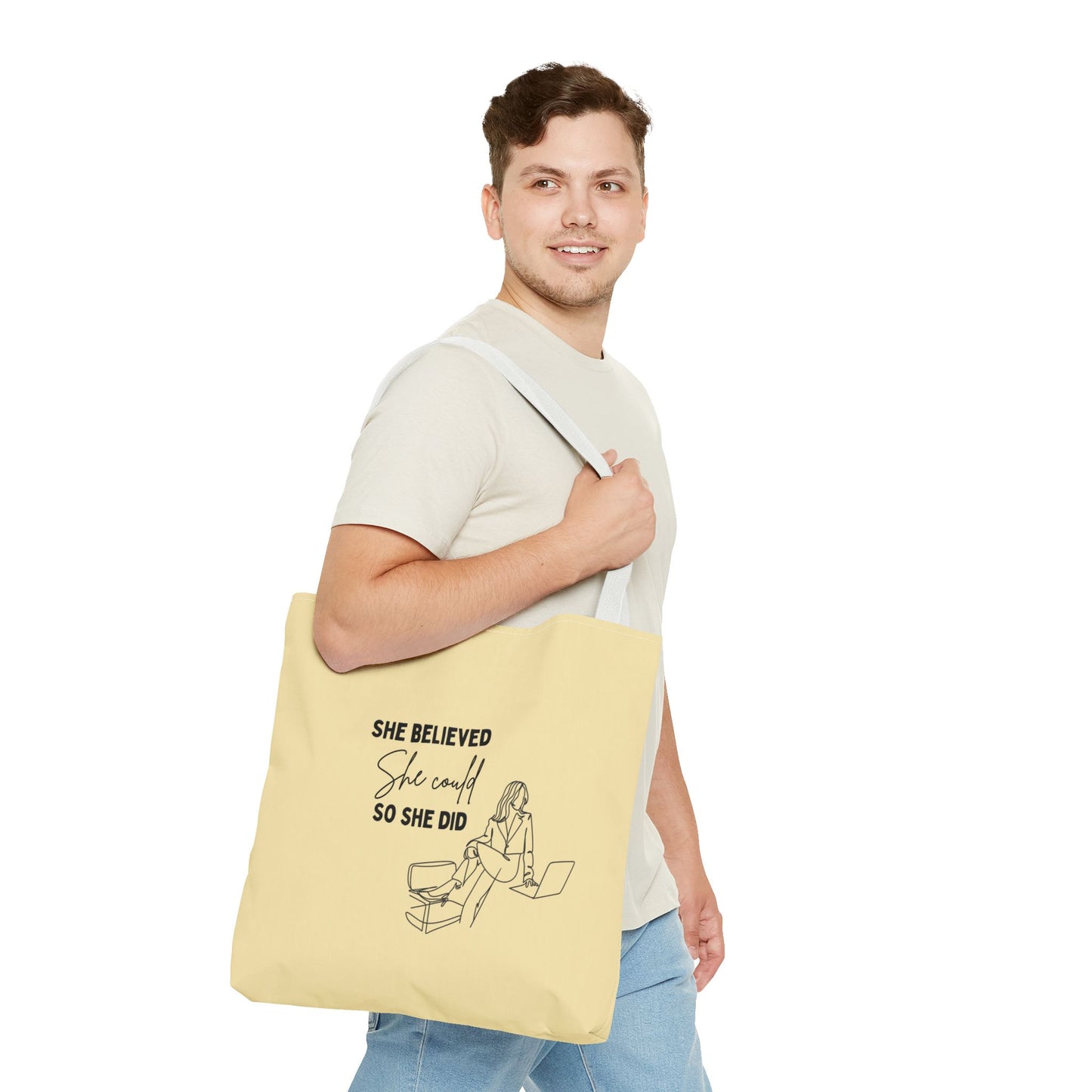 Tote Bags (AOP) design for successful women | women career goals | pulsepoint store