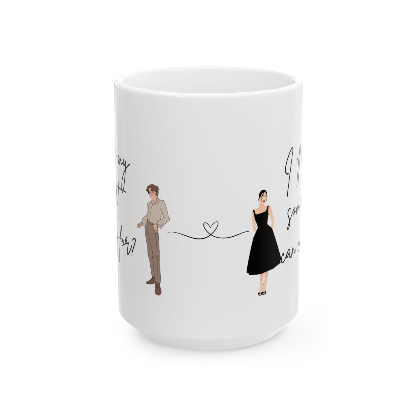 Ceramic Mug, (11oz, 15oz) | pulse point store | couple mugs | womens' |" valentine special