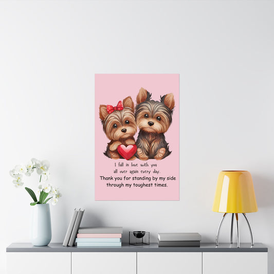 Matte Vertical Posters | gifts for your lover valentine special