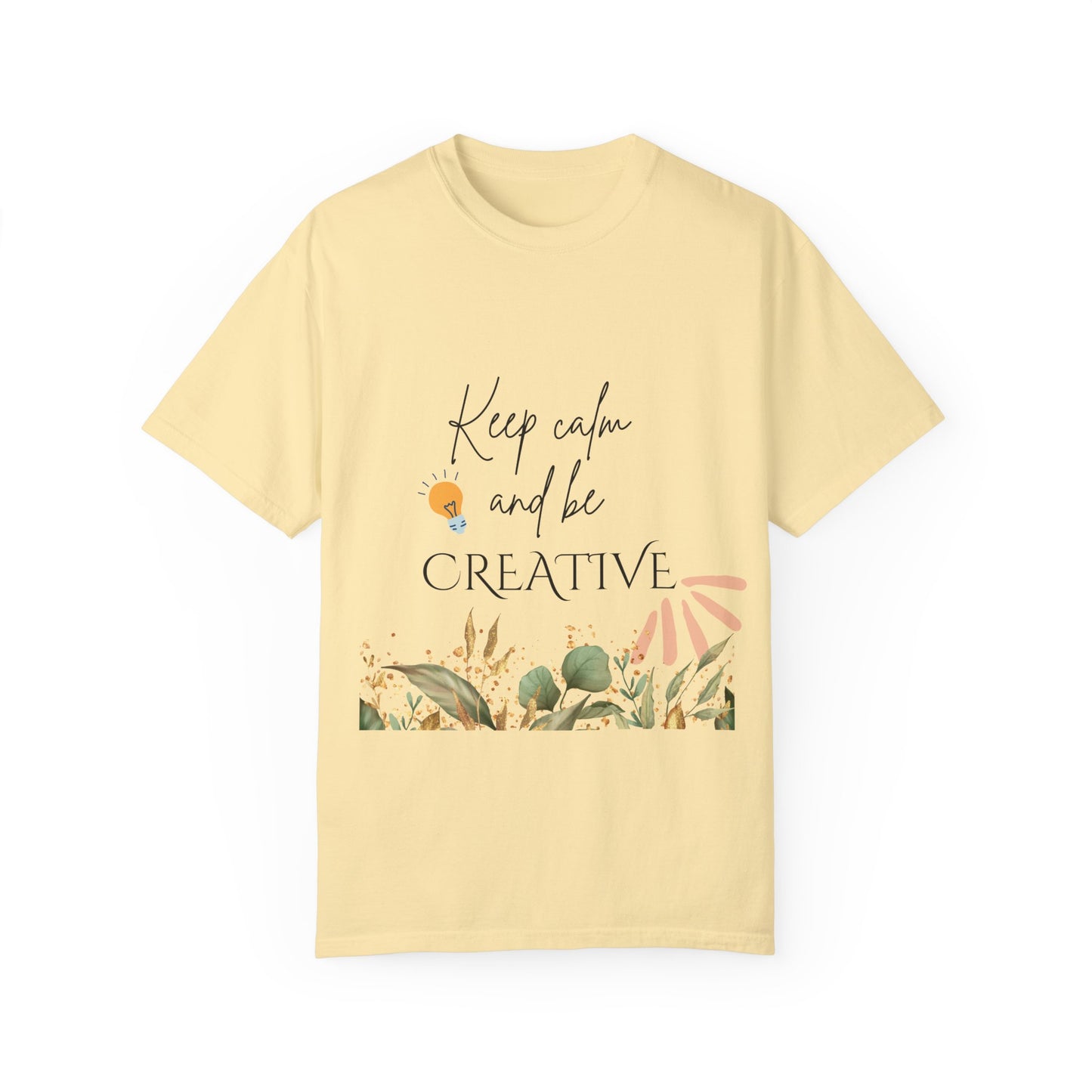 Unisex Garment-Dyed T-shirt with motivational quote | t shirt designs for you | pulse point store