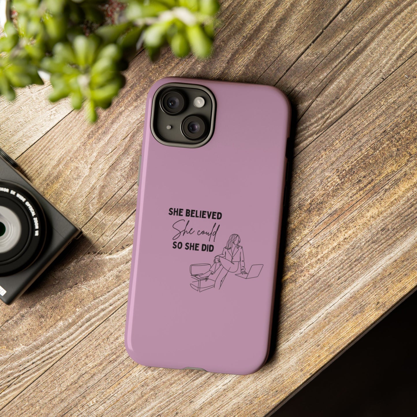 Tough Cases inspired by successful career women | phone cases with motivational quote | pulse point store