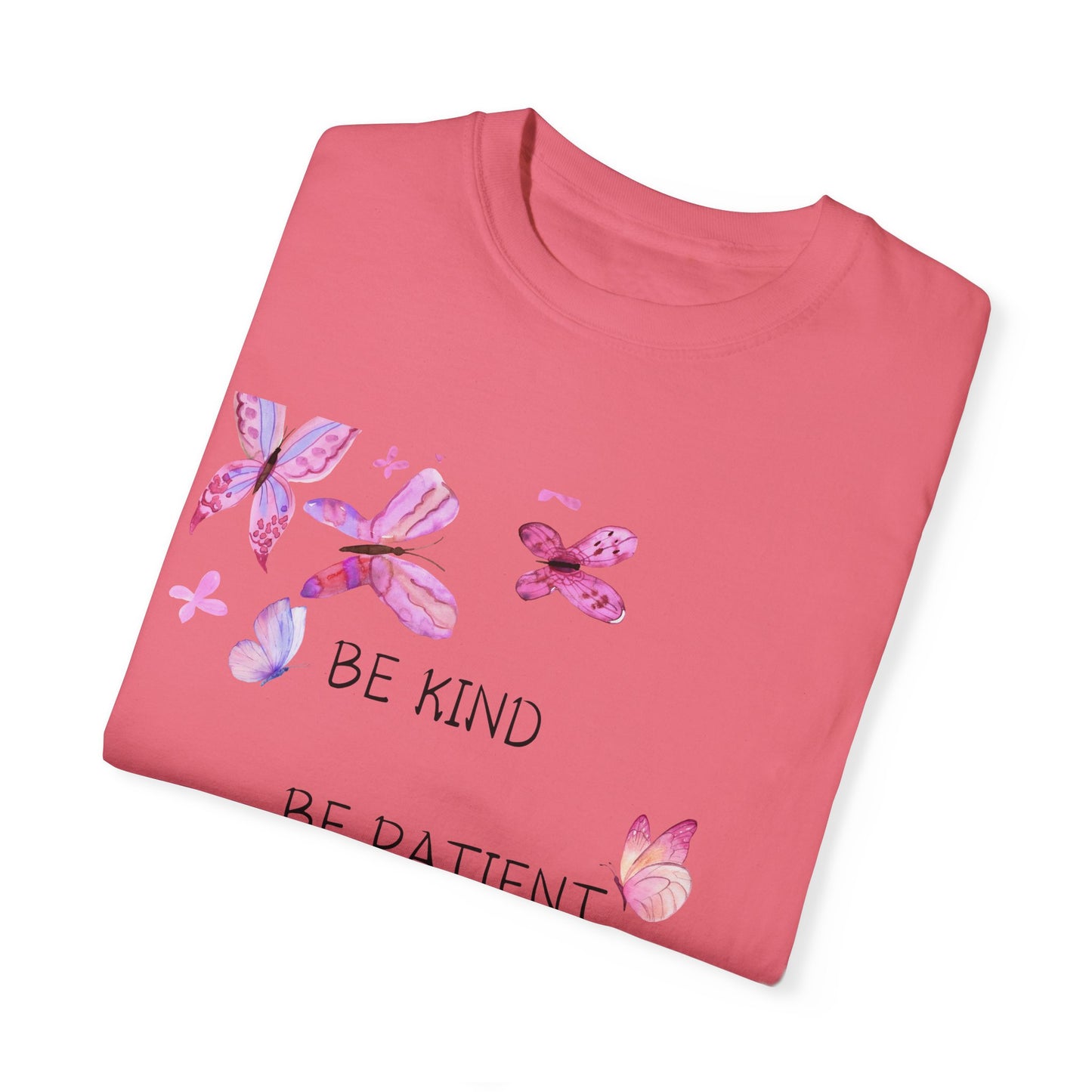 Unisex Garment-Dyed T-shirt with butterflies on the back |  best advice for you !