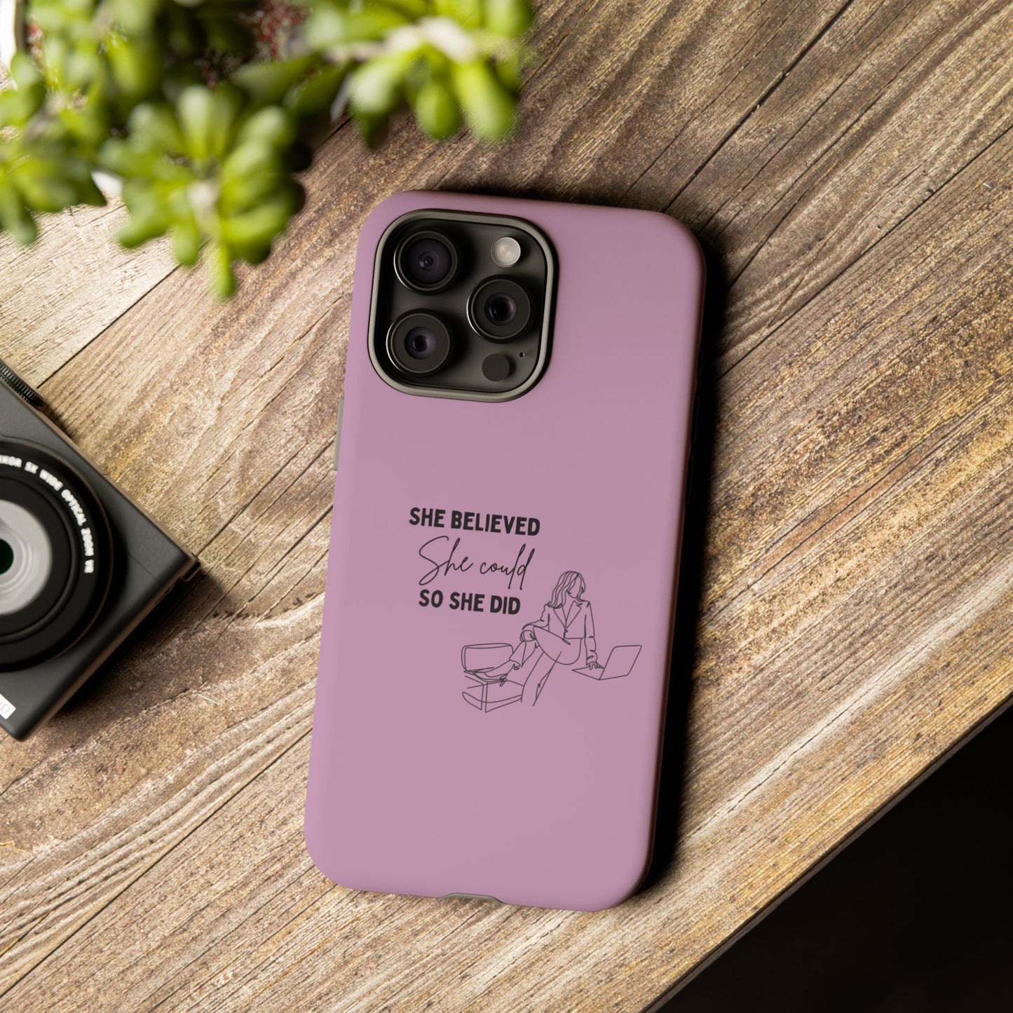 Tough Cases inspired by successful career women | phone cases with motivational quote | pulse point store