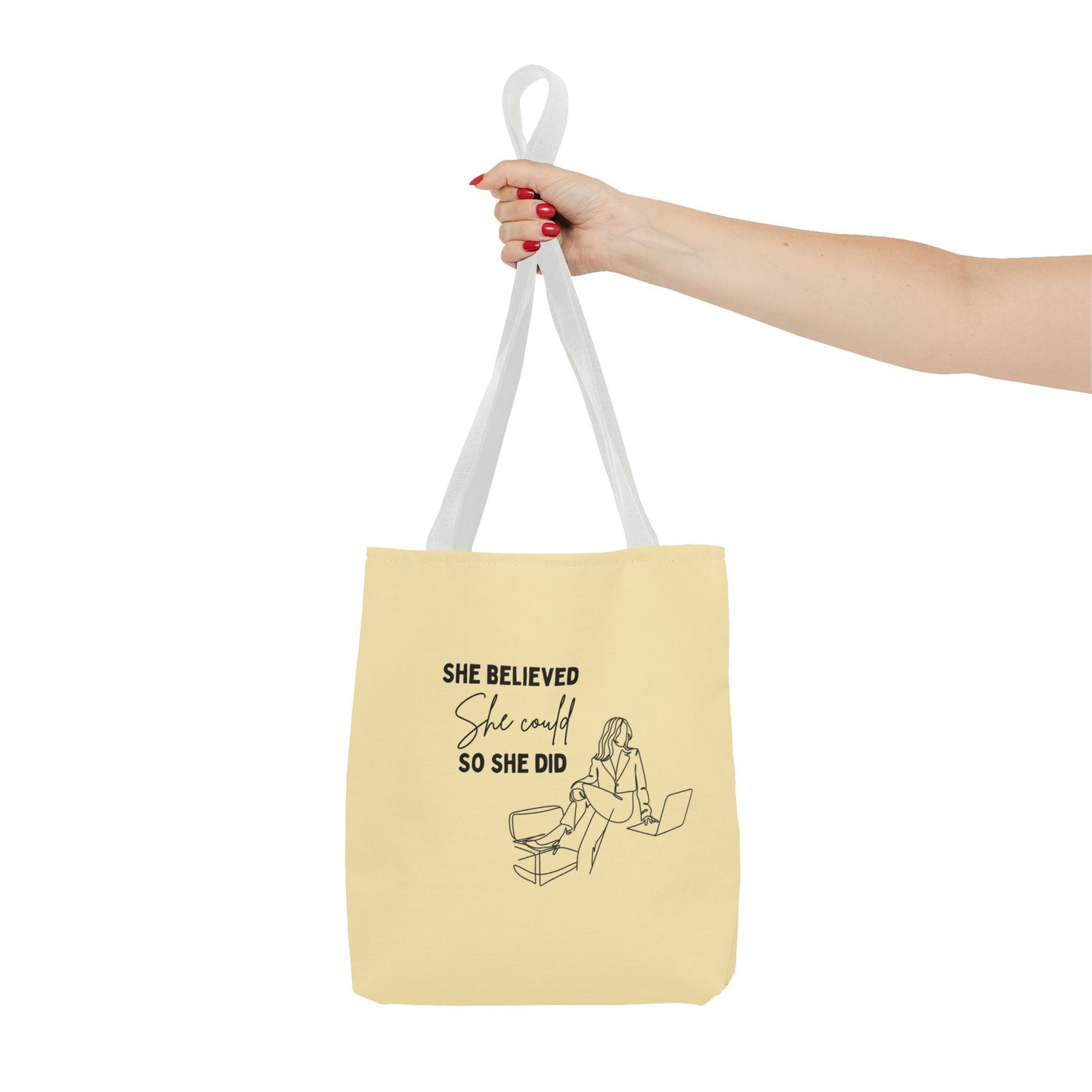 Tote Bags (AOP) design for successful women | women career goals | pulsepoint store