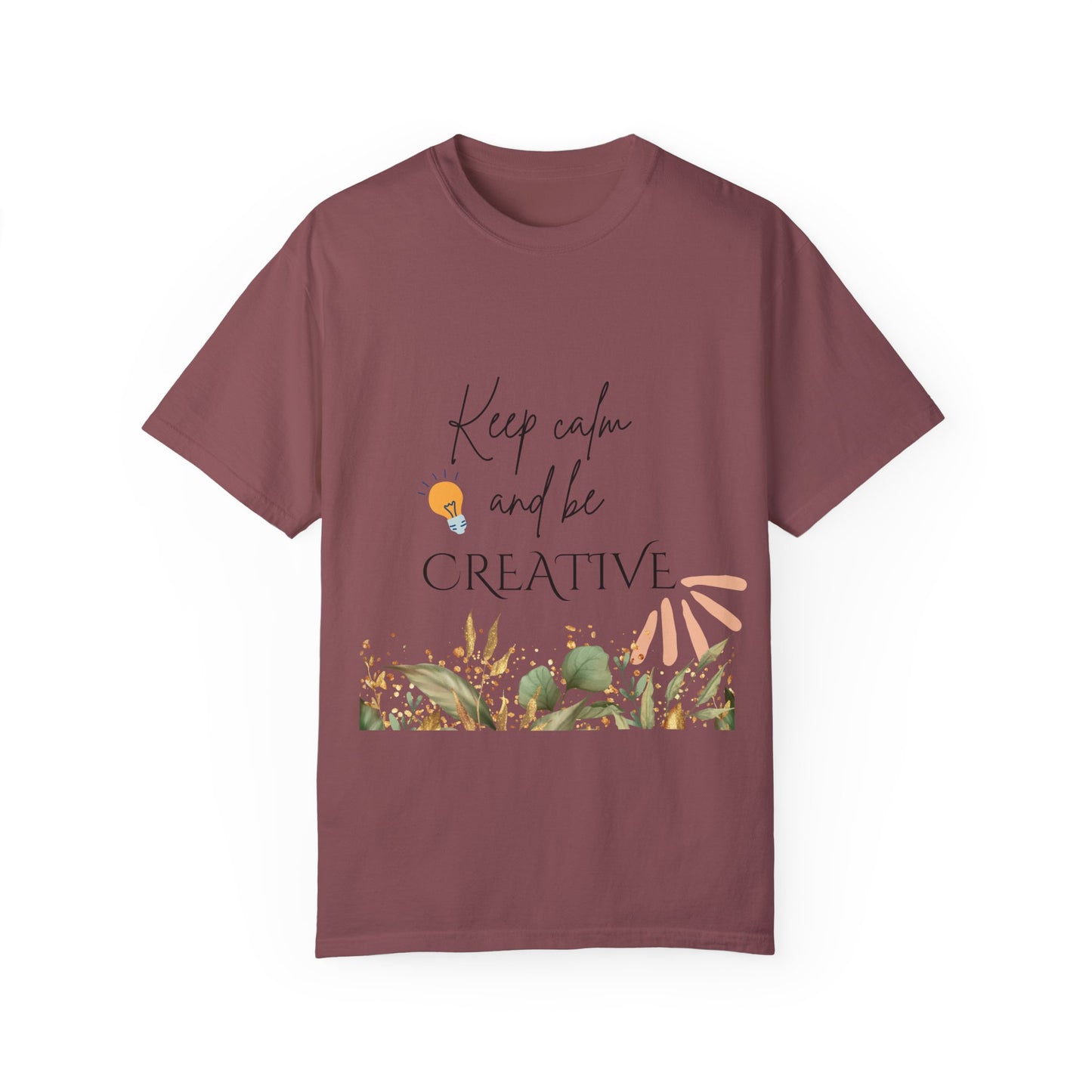 Unisex Garment-Dyed T-shirt with motivational quote | t shirt designs for you | pulse point store