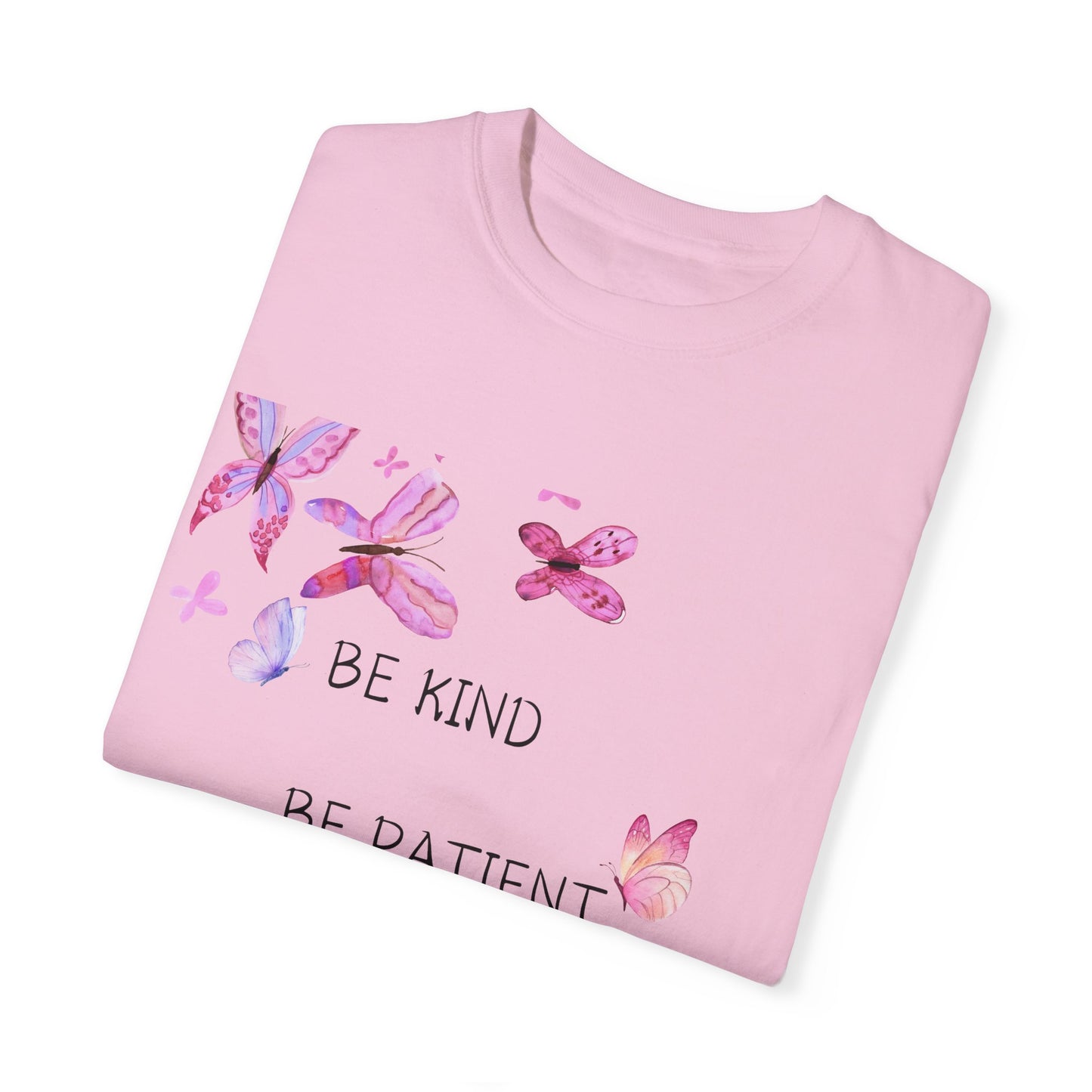 Unisex Garment-Dyed T-shirt with butterflies on the back |  best advice for you !