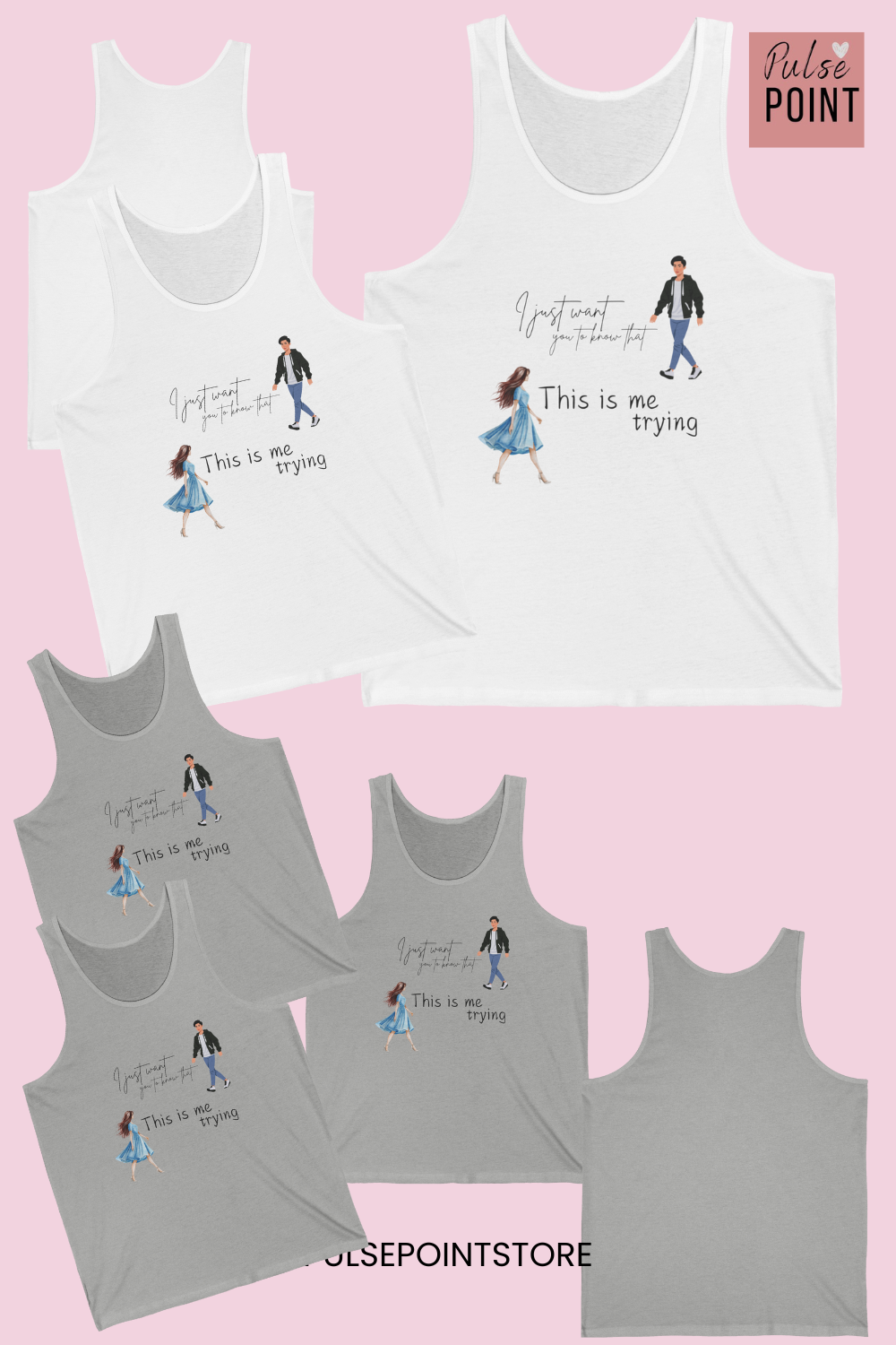 Unisex Jersey Tank | jersey tank top with quote