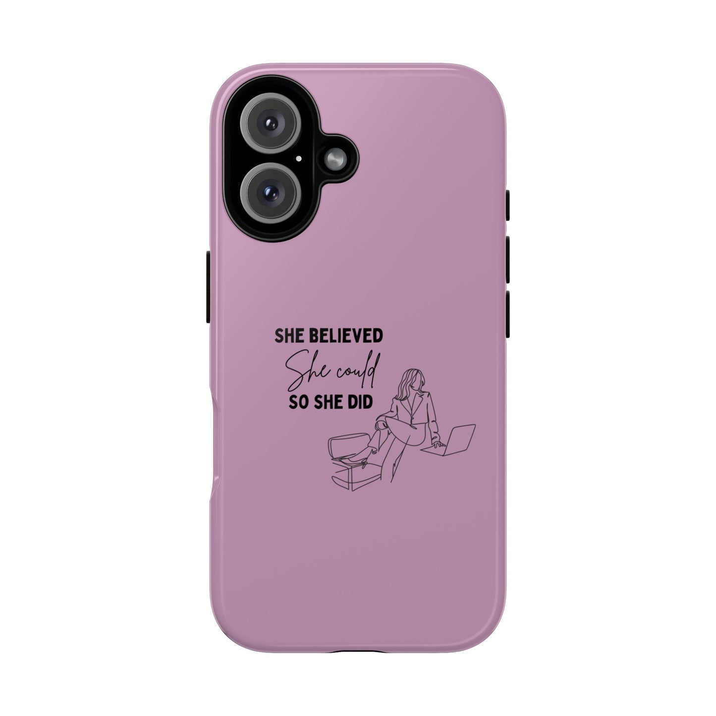 Tough Cases inspired by successful career women | phone cases with motivational quote | pulse point store