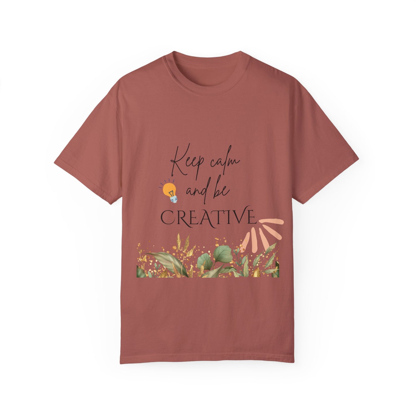 Unisex Garment-Dyed T-shirt with motivational quote | t shirt designs for you | pulse point store