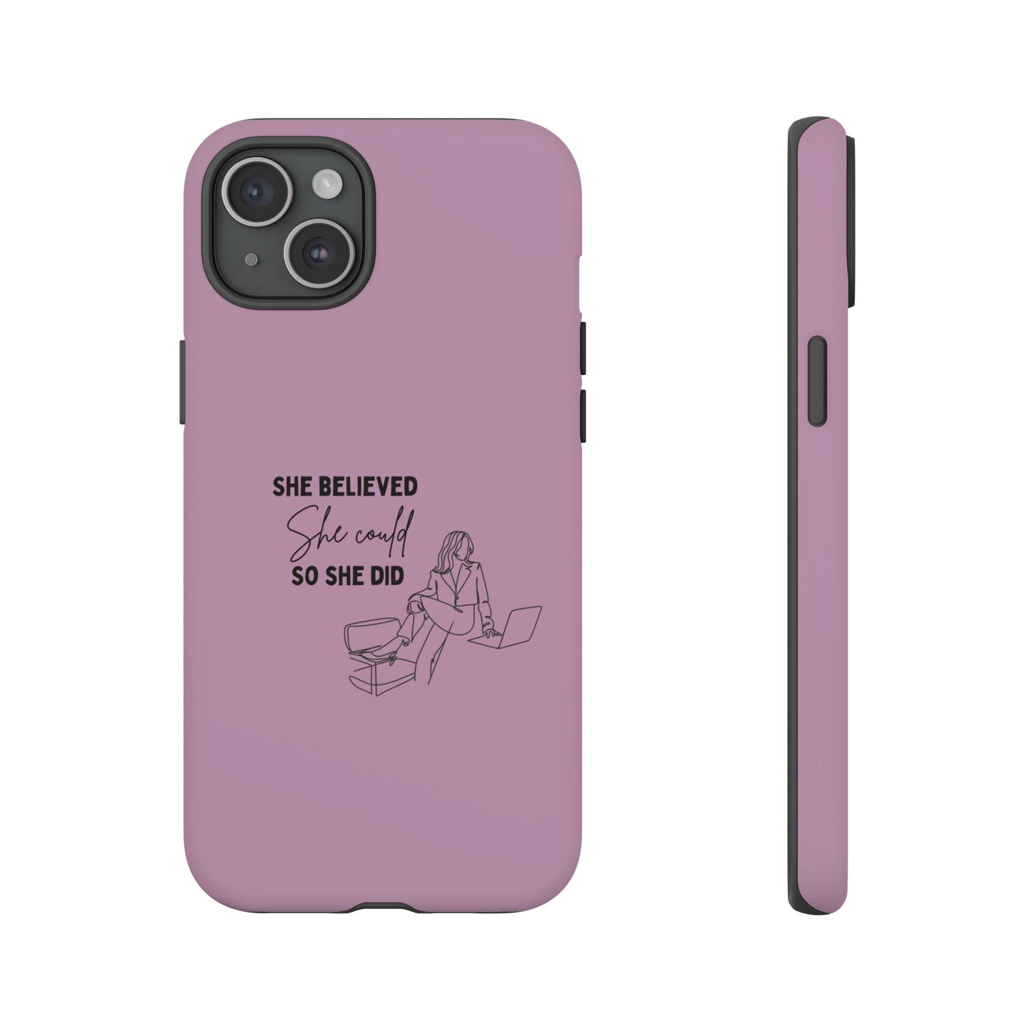 Tough Cases inspired by successful career women | phone cases with motivational quote | pulse point store