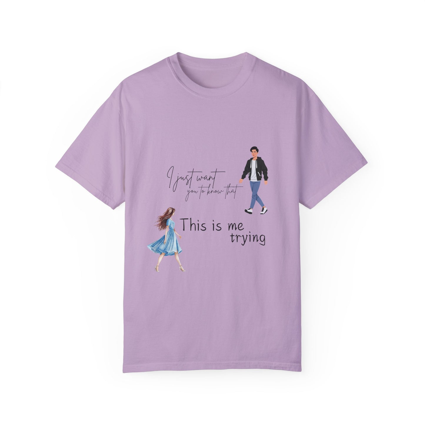 Unisex Garment-Dyed T-shirt with quote | t shirts design for music lovers