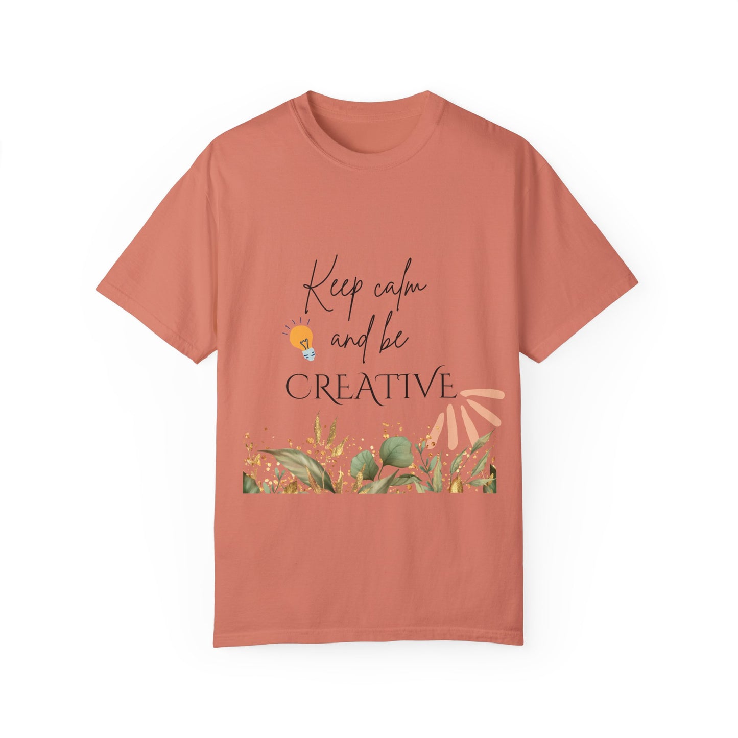 Unisex Garment-Dyed T-shirt with motivational quote | t shirt designs for you | pulse point store