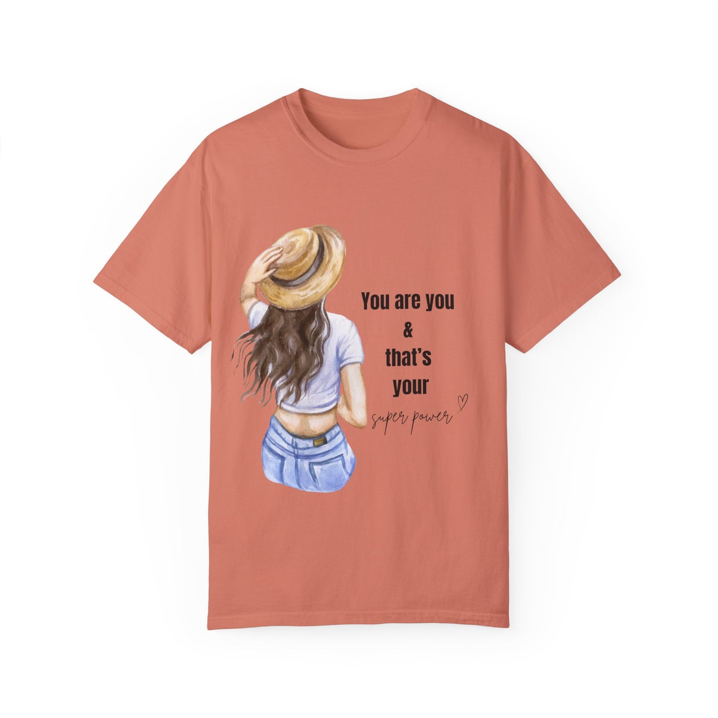 Unisex Garment-Dyed T-shirt | girls pride | motivational quotes | gifts for her