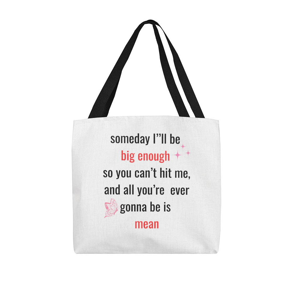 classic tote bag with unique design | gifts bag  | tote bag motivational quote