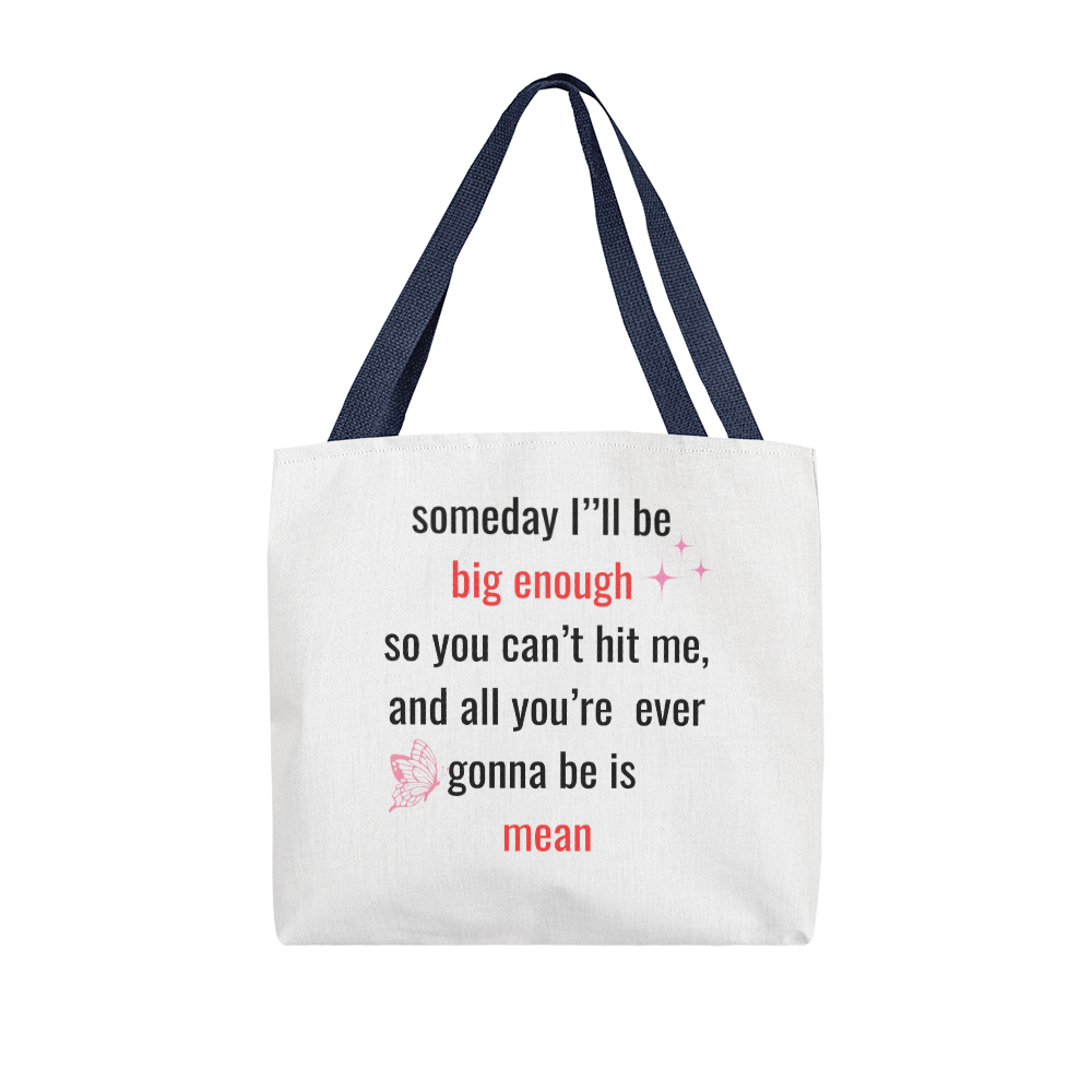 classic tote bag with unique design | gifts bag  | tote bag motivational quote